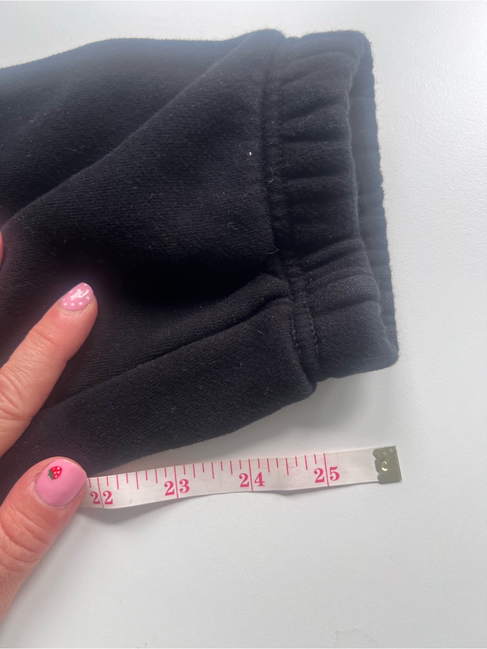 Aritzia TNA Perfect Fit SweatFleece Cozy Fleece Joggers Size Small Black - Picture 8 of 8